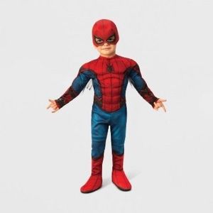 Toddler Marvel Spider Man Costume with Mask 2T/3T